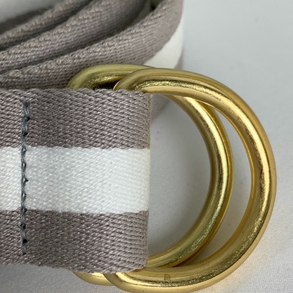 India Hicks Gray Canvas Belt (s/m) main image 4